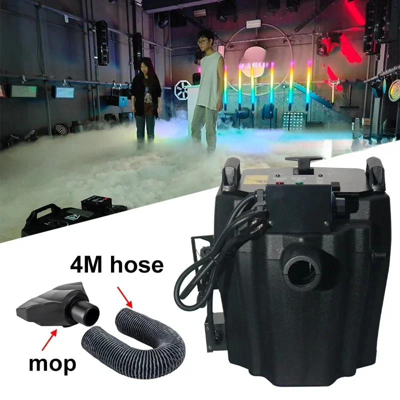 3500W Dry Ice Hine First Dance Of The Wedding Low Fog And Smoke Effect