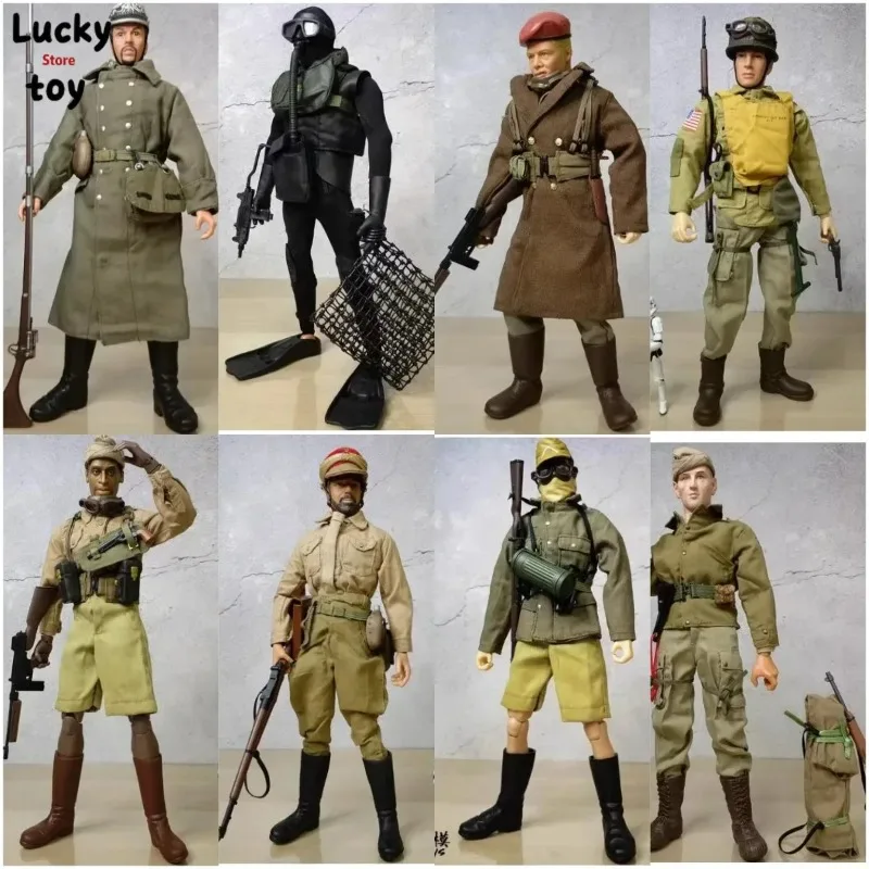 

Collections 1/6 WWII African Descent Action Figures Model 12inch Black Soldier Head Sculpt Body Clothes Toys Collections