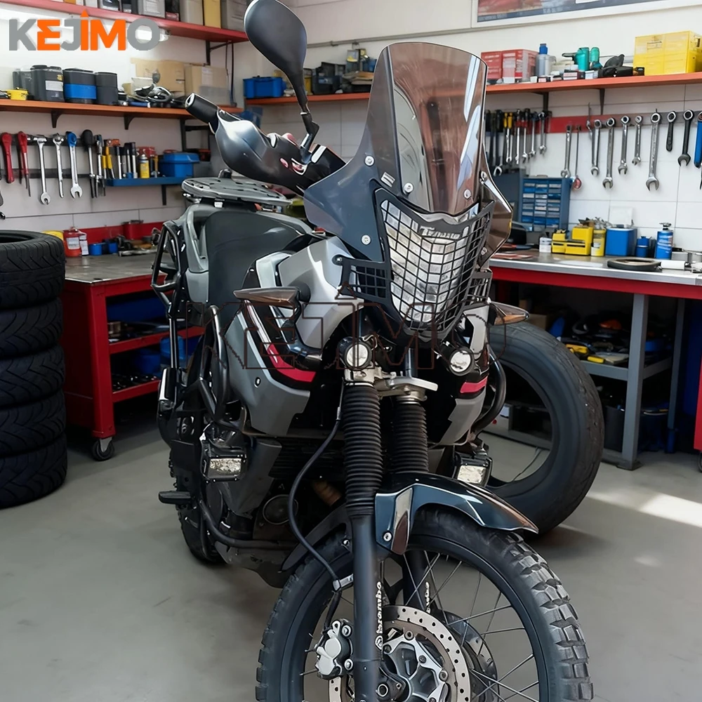 

XT 660 Z TENERE FOR YAMAHA XT660Z SuperTenere 2008-2016 2015 2014 Motorcycle Accessories Headlight Guard Grille Protector Cover