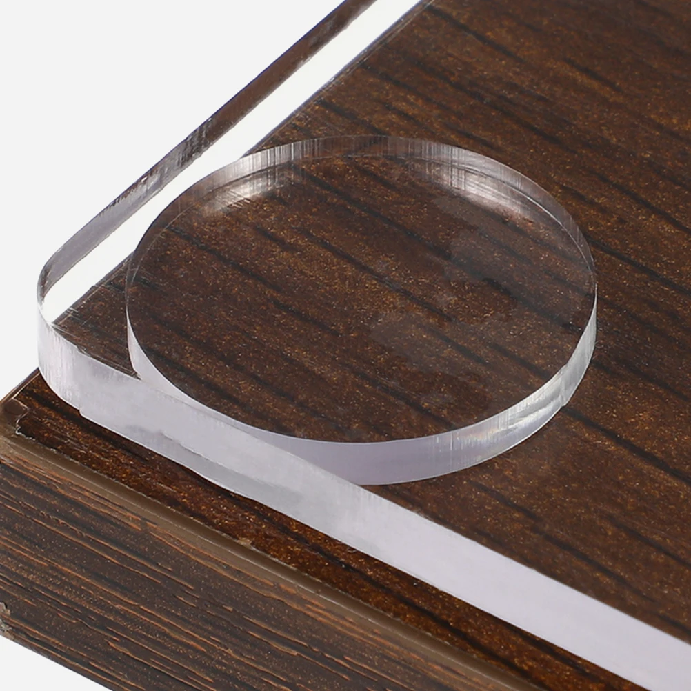 

12pcs Clear Rubber Bumpers 25mmx3mm Antislip Spacer Suction Cup Washer Furniture Leg Protector Non Slip Gasket Pad Glass Table