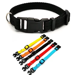 Huisdier Hond Halsband Effen Kleur Puppy Halsbanden Medium Honden Snel Ontkoppeld Huisdier Hond Training Halsband Teddy Bichon Kleine Hond Halsband