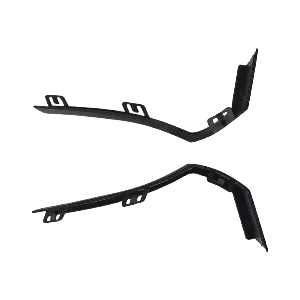 2pcs Black Front Bumper Cover Trim For Mercedes C292 Coupe 63AMG 2016-2019 ABS Exterior Car Body Kit Replacement Parts