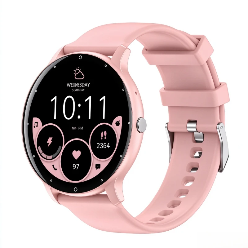 NORTH EDGE 2026 New Sports Smart Watch, Real-time Heart Rate Monitoring, Weather Forecast Display, Fitness Smartwatch