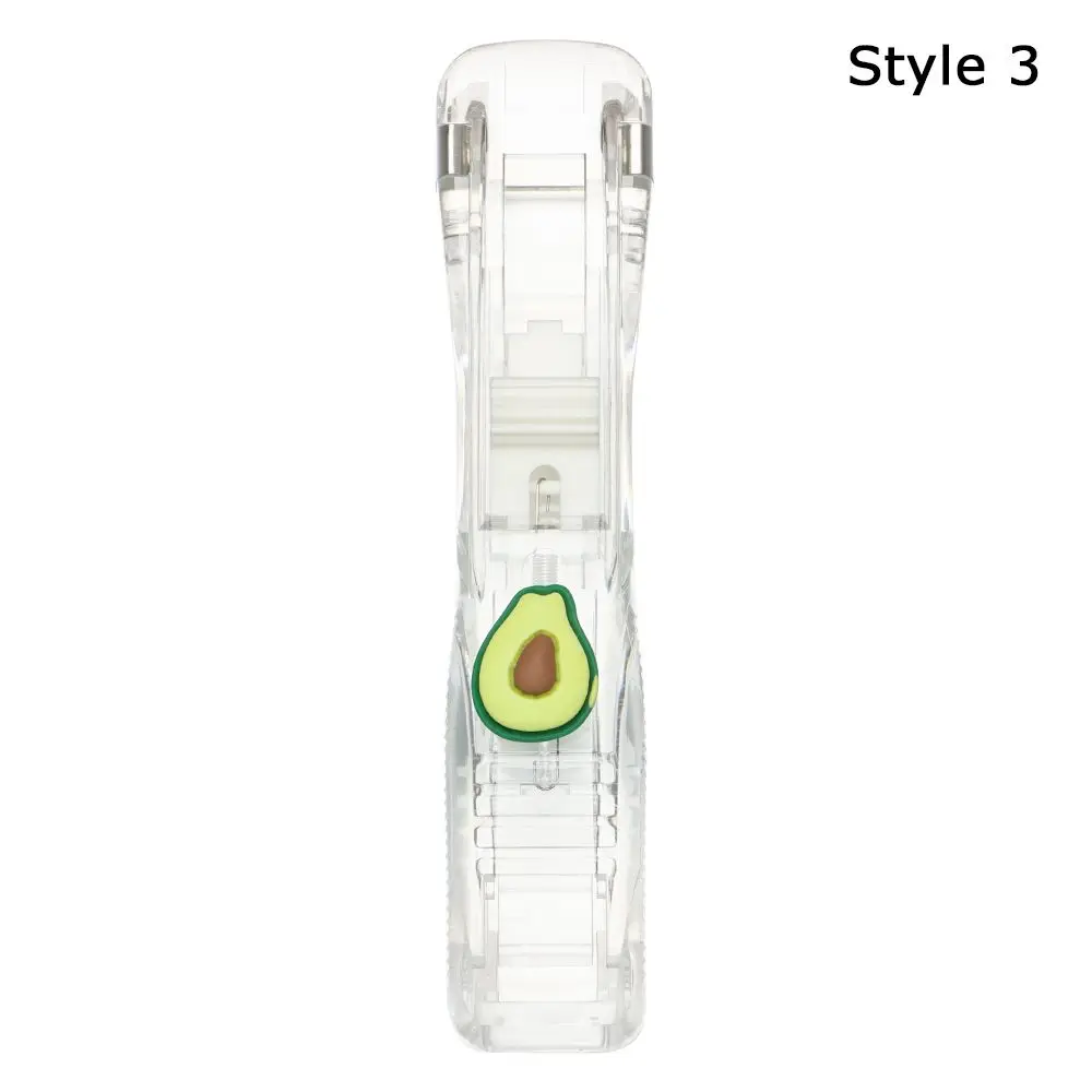 Portable Snacks Sealing Clip Office Supplies Push Clip Document Binding Remover Binder Stapler Paper Clips