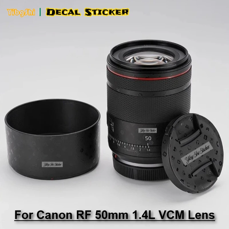 

For Canon RF50 F1.4L Lens Skin rf50f1.4 Lens Sticker for Canon RF 50mm 1.4L VCM Lens Decal 50f1.4 Wrap Cover 50 1.4