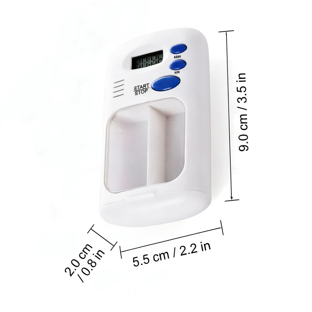 Automatic Timed Pill Box With Sound Light Alert=,Digital Medicine= Dispenser For Daily Dosage Management, For Seniors & Patients