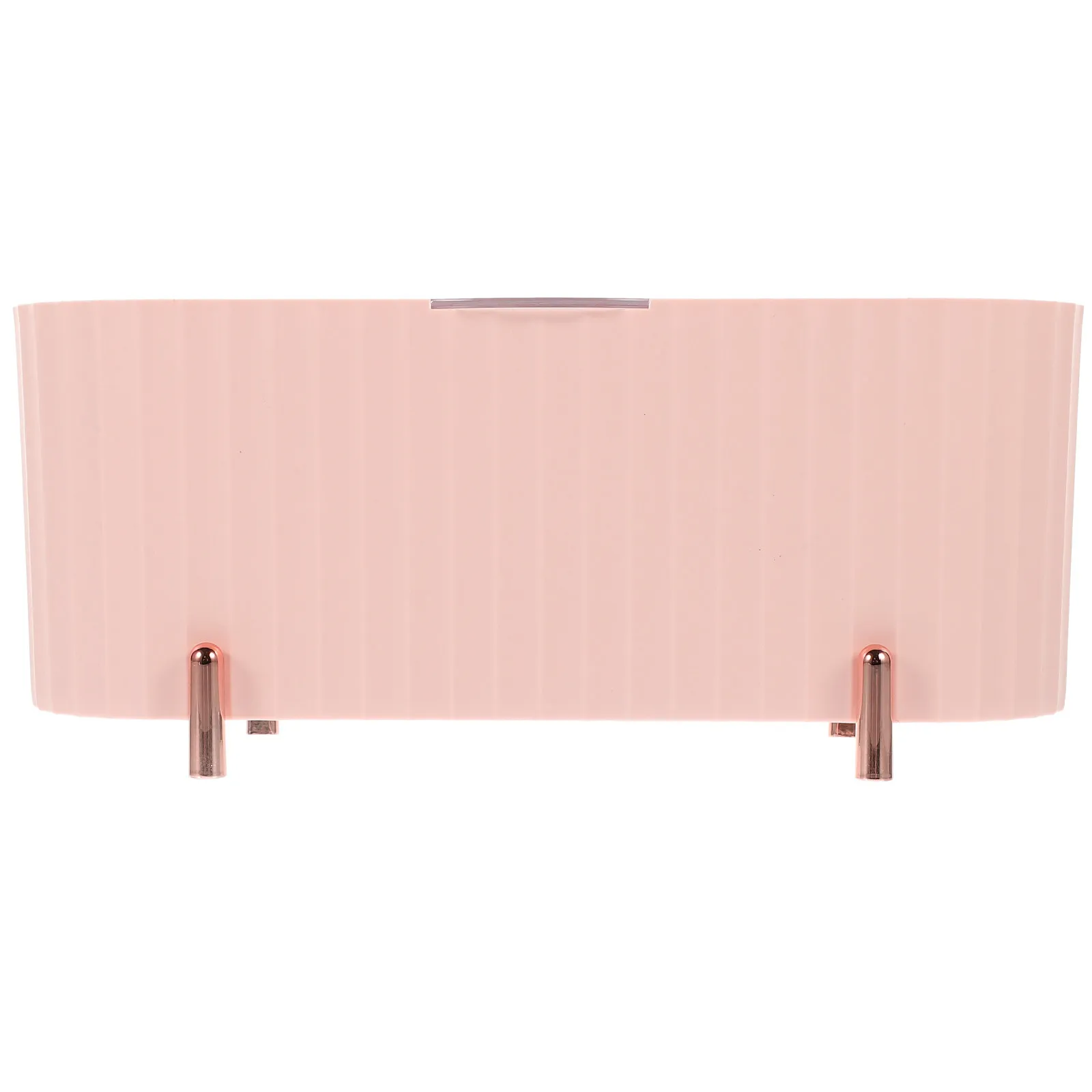 

Makeup Storage Box Organizer Compact Bathroom Countertop Organizer Decorative Lid Cotton Pad Holder Makeup Puff Storage