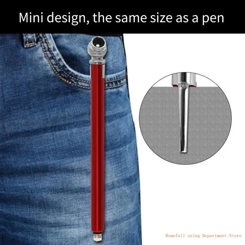 Accurate Tire Pressure Check Pen Small Tire Pressure Gauge Tire Pressure Measuring Easy to Use Tool for Car Maintenance - Image 4