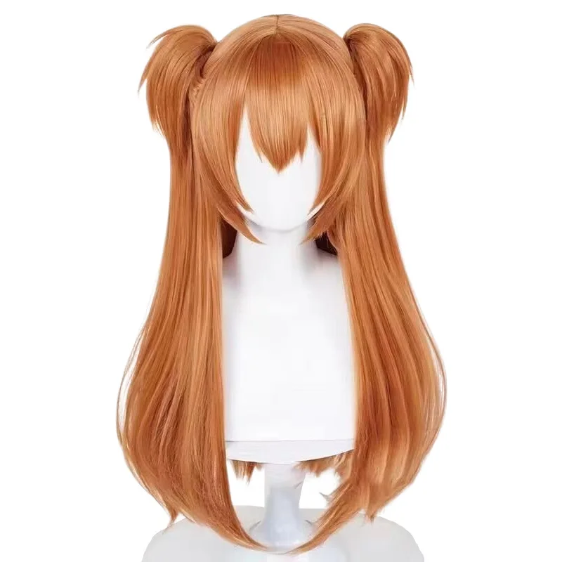 Asuka Langley Soryu Cosplay Kostüm Perücke Schuhe Spiel Anime Outfit Rotes Lolita Kleid für Hallowmas Party Erwachsene