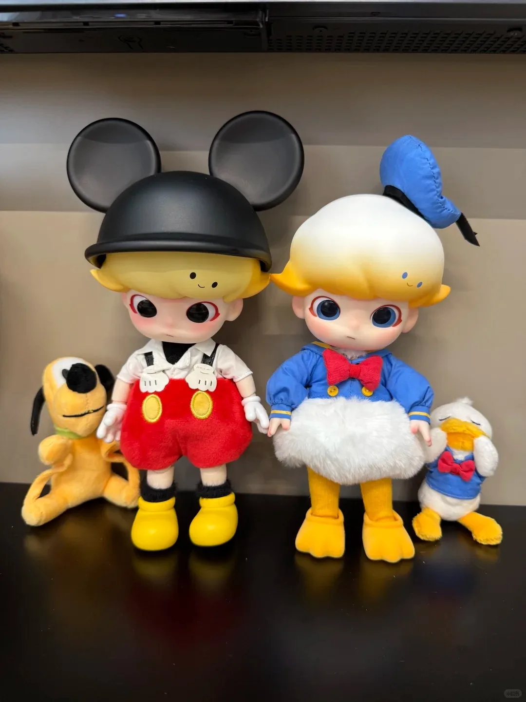 Popmart DIMOO Дональд Дак и Микки 1/8 фигурки модная слепая коробка игрушки фигурки экшн-фигурка коллекция Heartbeat