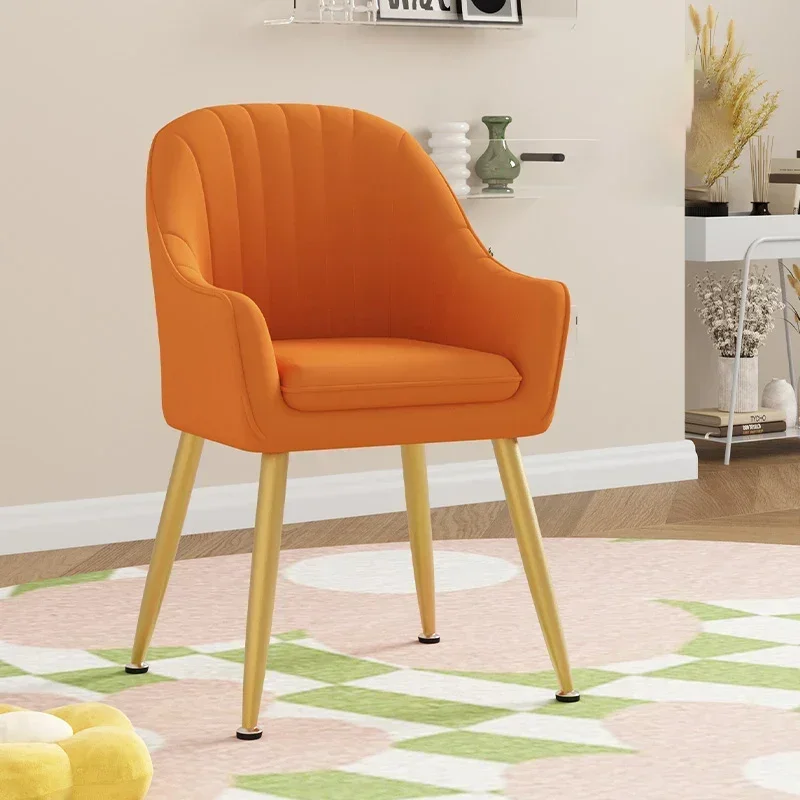 

l Luxury Computer Cafe Relaxing Dining Chairs Nordic Soft Modern Kitchen Dining Chairs Mobile Silla Comedor Home Furniture YX50