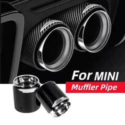 Carbon Fiber Mini Exhaust Tip Muffler Tips Fit for R55 R56 R57 R58 R59 R60 R61 F54 F55 F56 F57 F60 mini Cooper