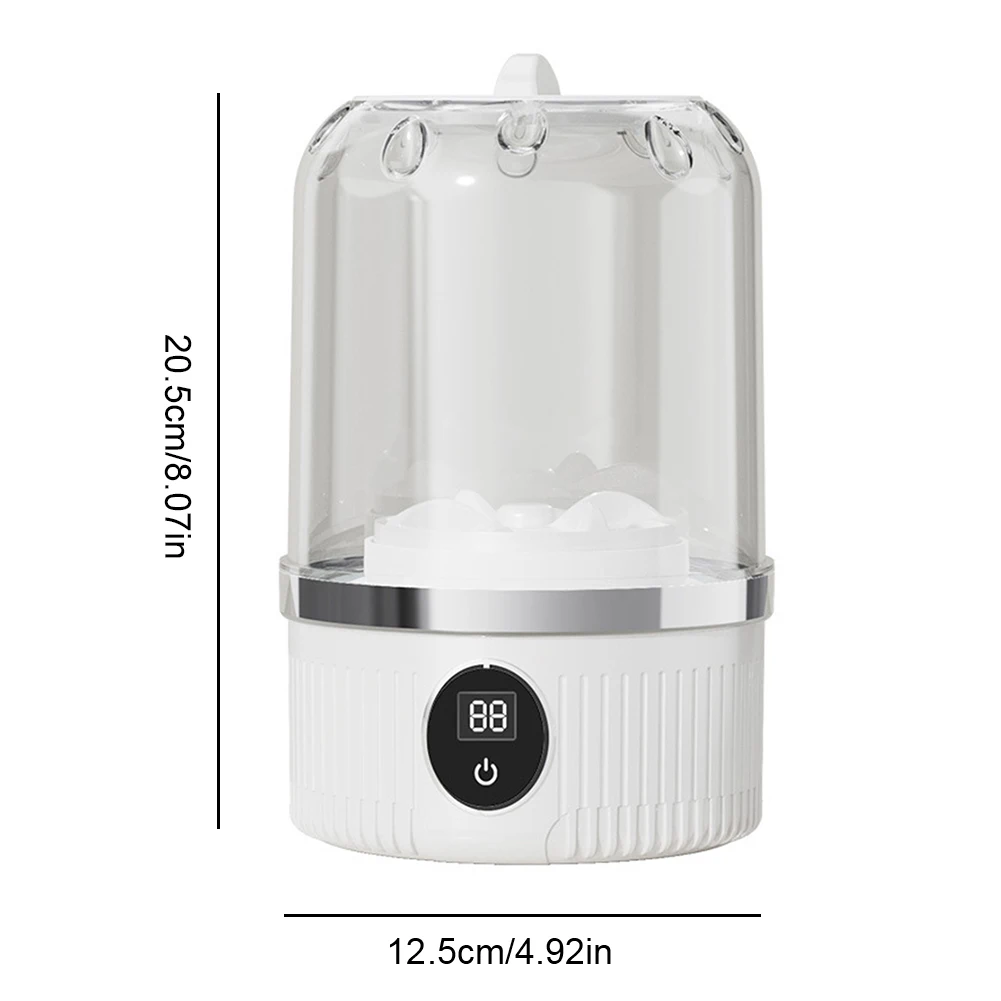 Cordless Small Washing Machine with Laundry Cup Automatic Laundry Cup Rechargeable Mini Special Washer for Baby Clothes image 6