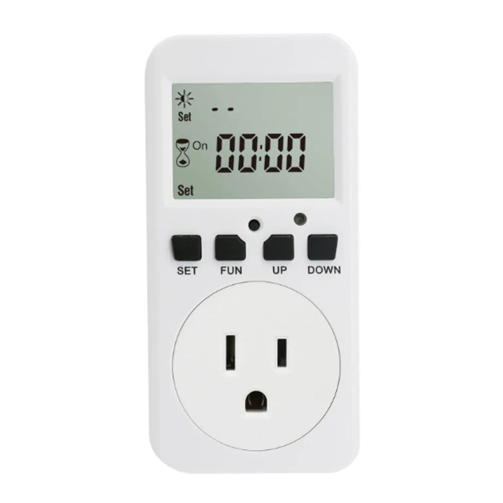 Multifunctional Digital Timer Socket 230VAC/50Hz Optical Timer Cycle Programmable Outlet Switch Home Kitchen Appliance