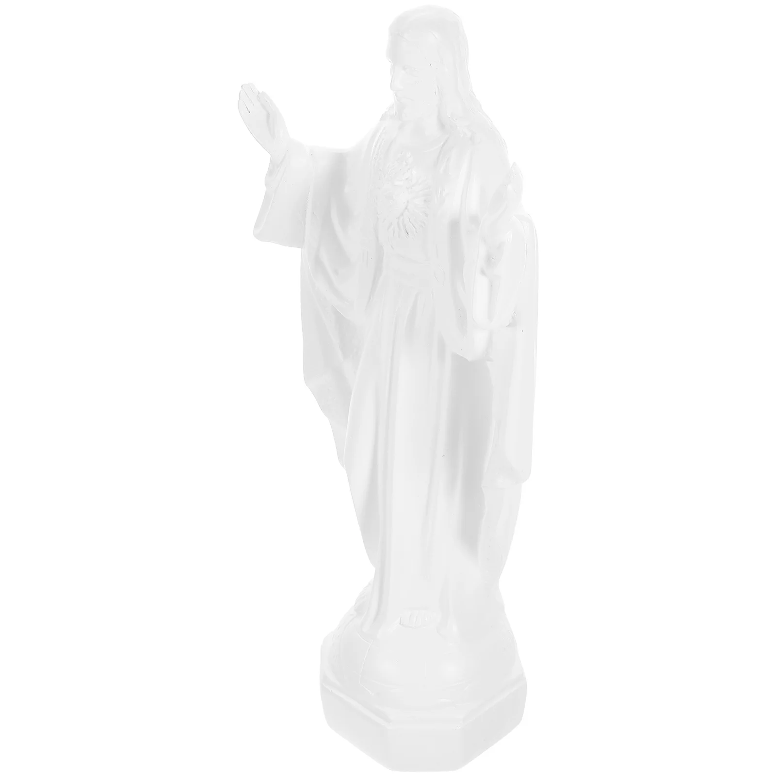 

Exquisite Resin Jesus Statue Desktop Ornament Church Decoration Resin Craft Sculpture for Home Office Jesus Statue