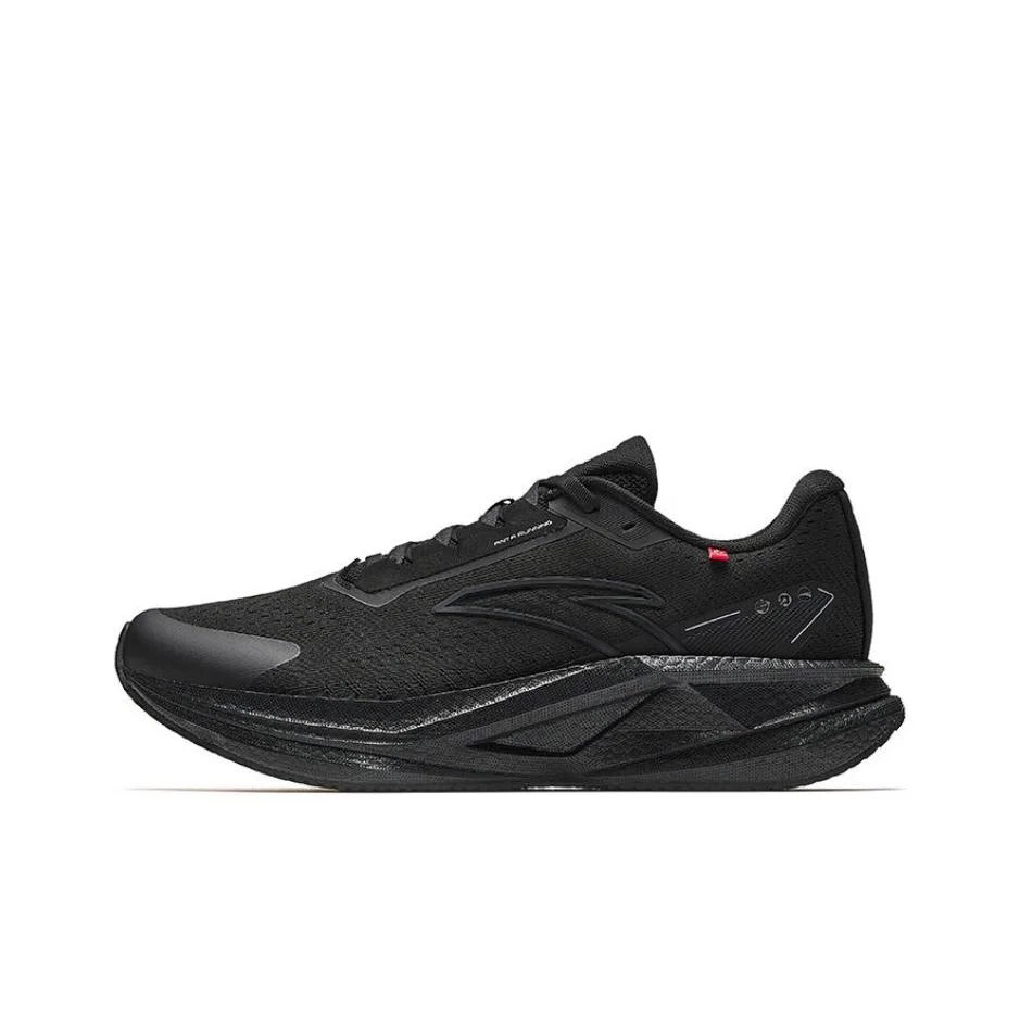 

Anta Champion 3SE Slip Resistant Abrasion Resistant Low top Running Shoes Men's Black Silver 112515532-12