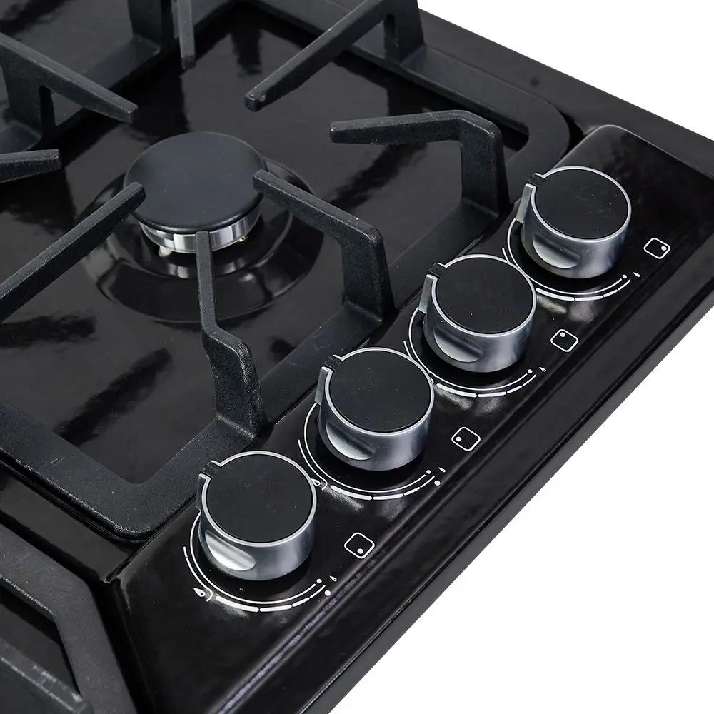 ガスコンロ キッチン家電 ステンレス製 ビルトインガスホブ 4口ガスレンジ