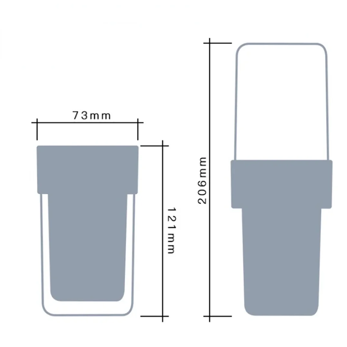 Clear Toothpaste Toothbrush Holder com Wash Cup, Travel Portable Toothpaste Toothbrush, Multifuncional Storage Box, Proteger Capa