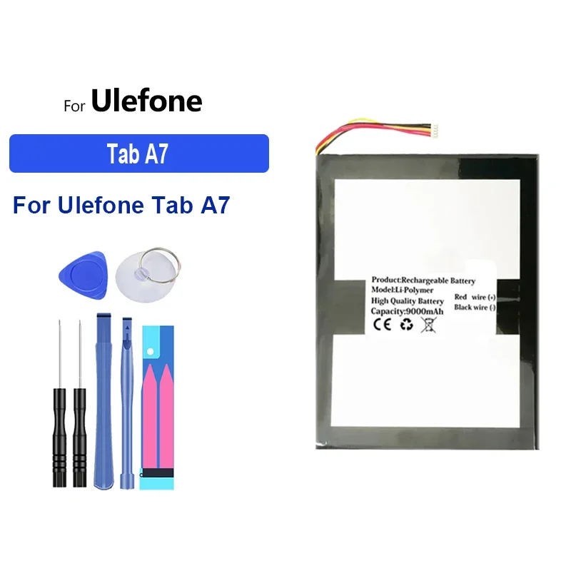 

Аккумулятор 9000 мАч для Ulefone Tab A7