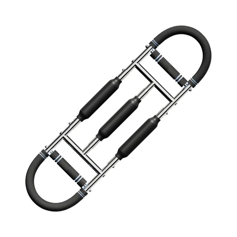 

U-shaped arm strength device, three springs and three gears adjustable wrist strength biceps exercise equipment