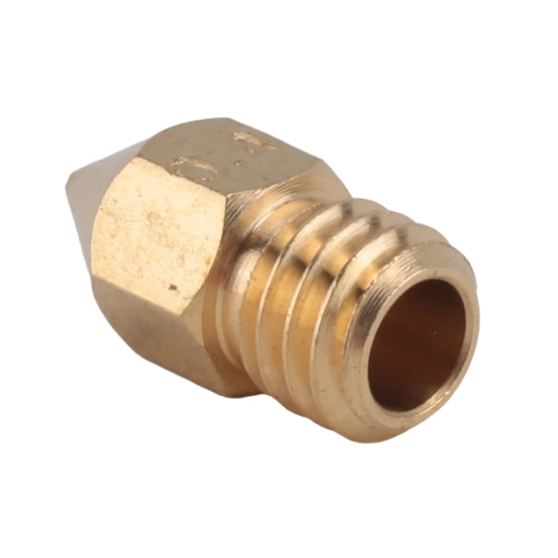 Cabeça de extrusão quente, bocal de aquecimento, bocal de 0,4mm, adequado para Zortrax M200 V2, 5 PCs