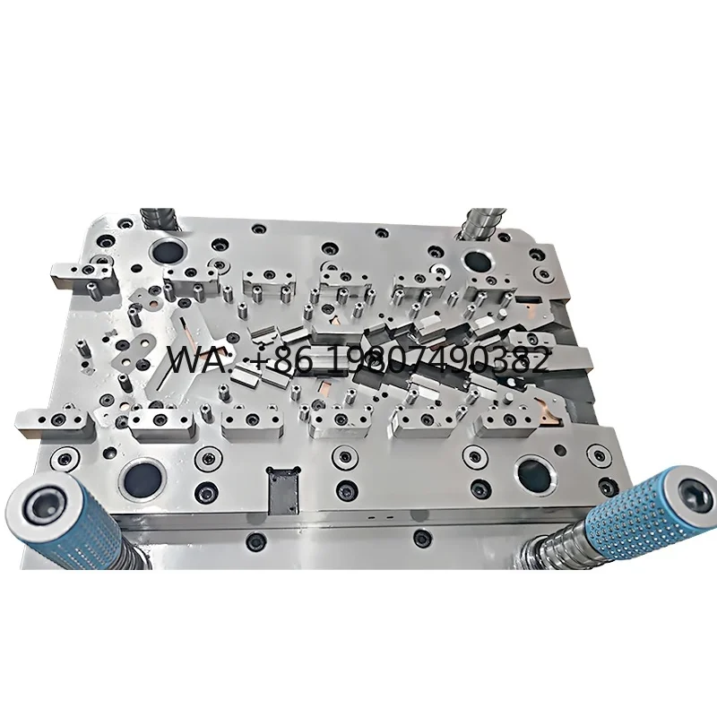

Steel Progressive Stamping Mold Custom Punching Die High Precision Industrial Metal Stamping Tooling