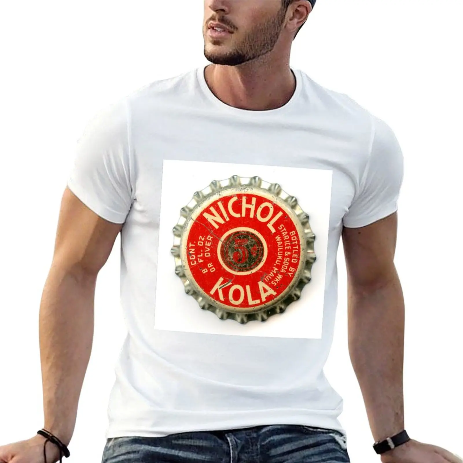 Camiseta nichol kola, camisetas de algodón 100% para hombre, camisetas gráficas vintage con estampados, camiseta