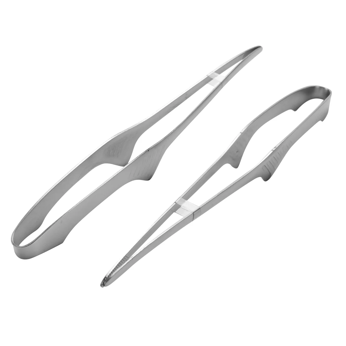 เกาหลีและญี่ปุ่นแหนบบาร์บีคิว Self-Standing แหนบย่างลื่นอุปกรณ์ทําอาหารแหนบสแตนเลสร้อน