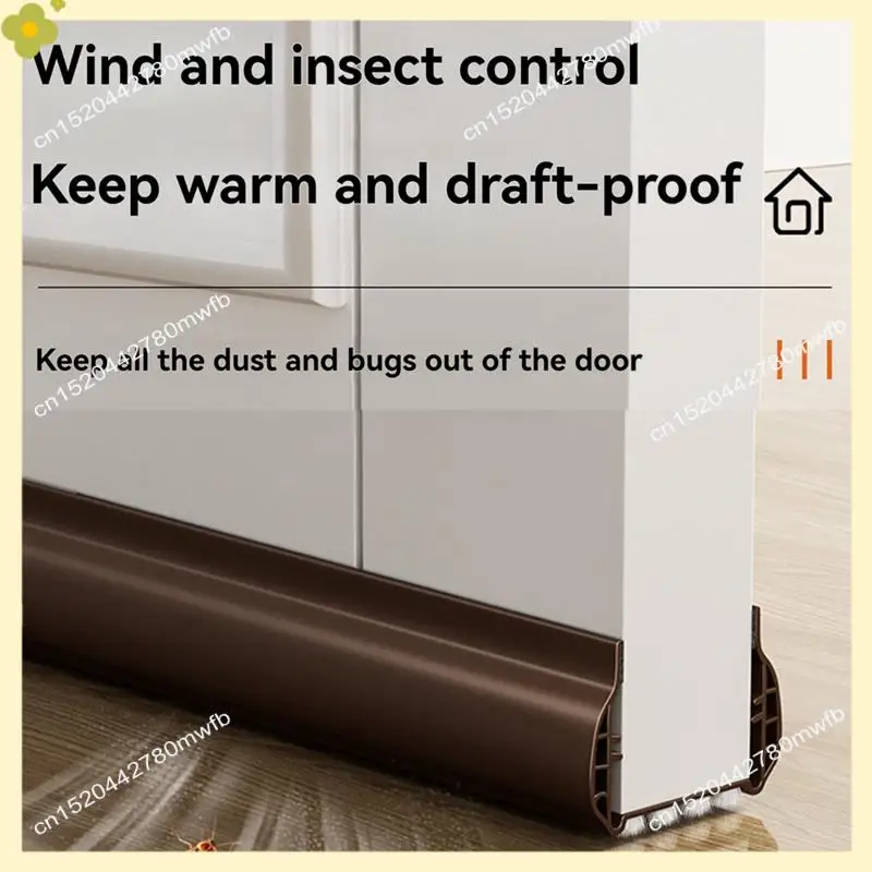 LDHL Door Draft Stopper For Bottom Seal Dust And Noise Insulation Weather Stripping  Draft Guard Insulator Sealing Strip