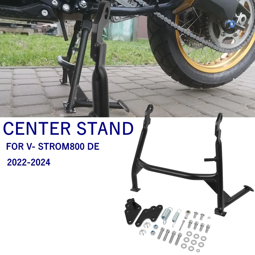 

Motorcycle Center Foot Parking Stand Mount For SUZUKI V-STROM800DE Vstrom 800DE VSTROM SE/RE 2022 2023 2024 Centerstand Support