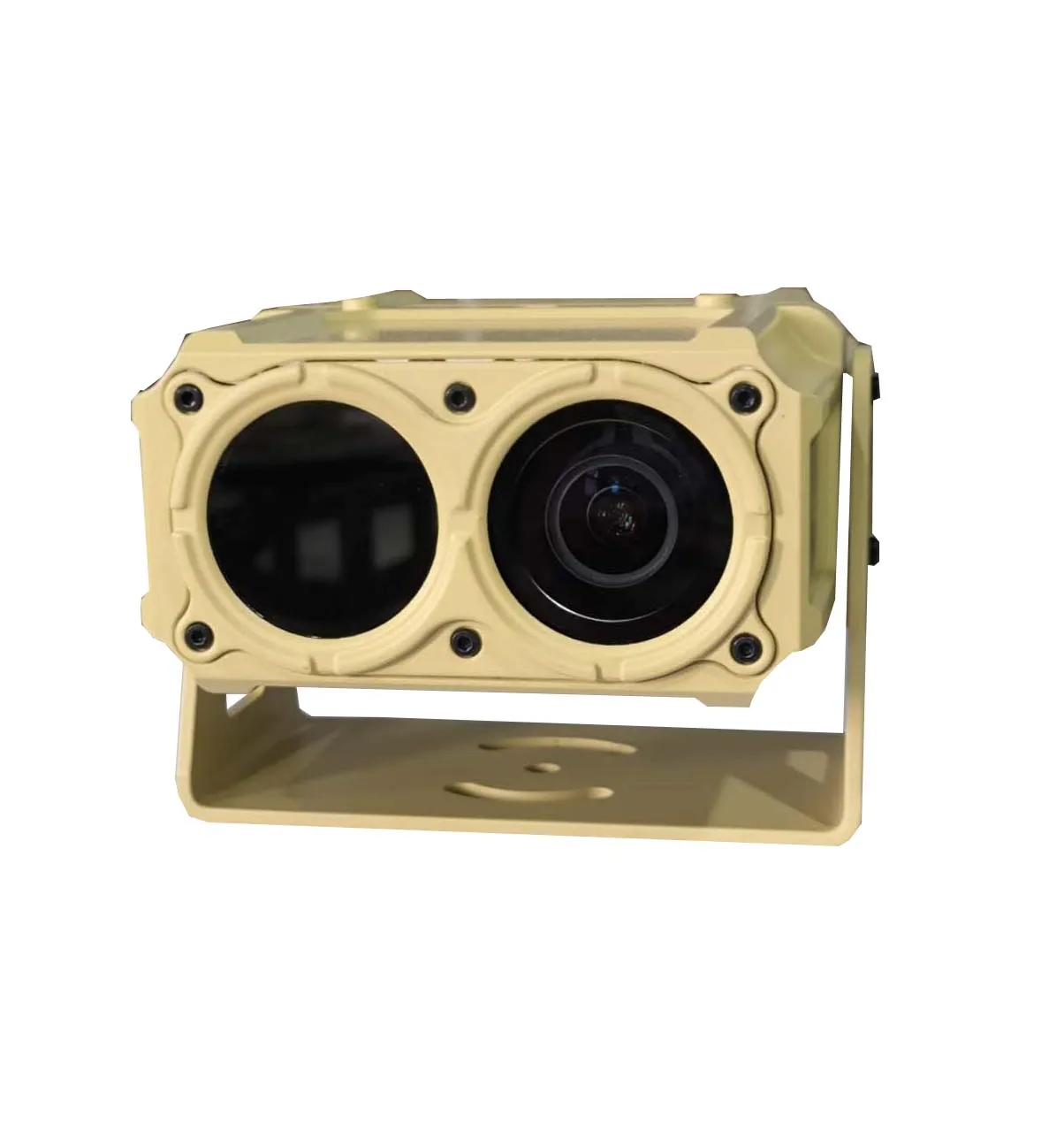 Waterproof Long Range Car Security Thermal Imaging Camera 640x512 Resolution 25fps Frame Rate 12um Pixel Pitch