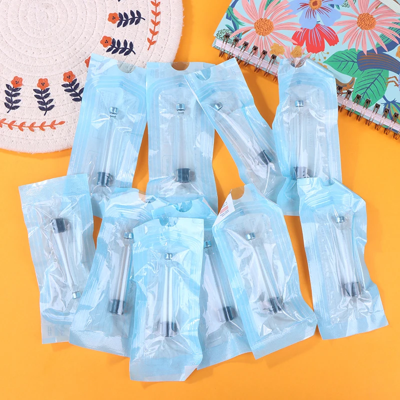 10Pcs 3ML Insulin Cartridges Empty Cassette Bottle For Insulin Injection Pen Individual Packaging Disposable Sterile Bottle