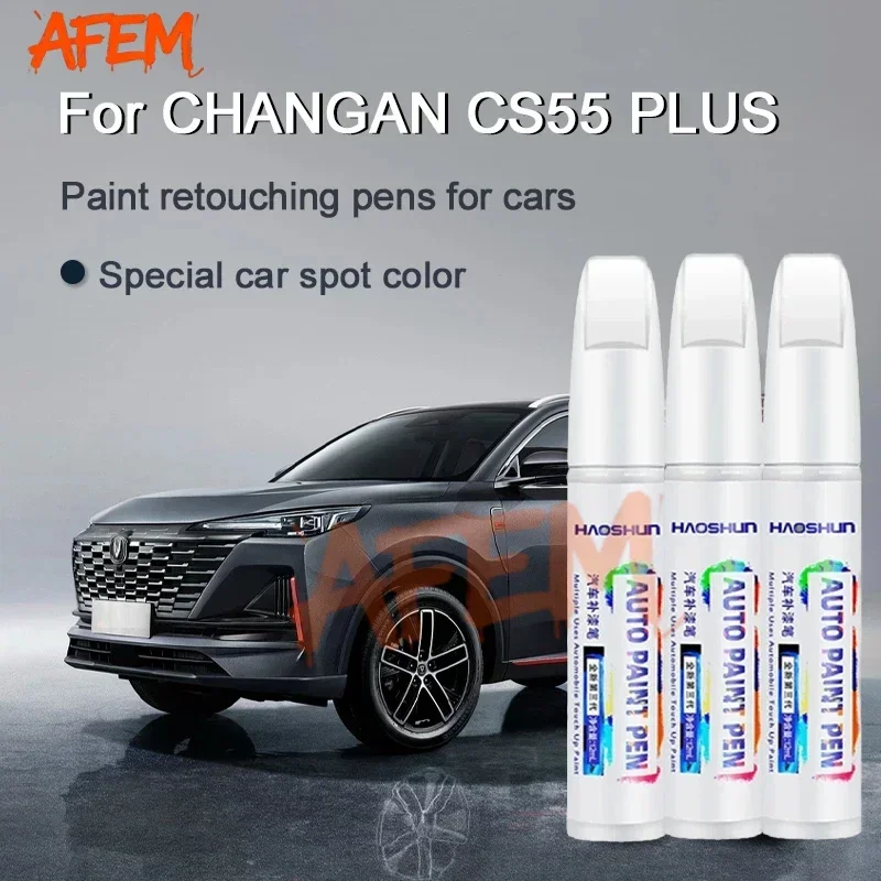 For Changan CS55 PLUS Car Retouching Pen Moonlight White Varnish Pen Paint Surface Removing Paste Red C11 RF4 Silvery Gray