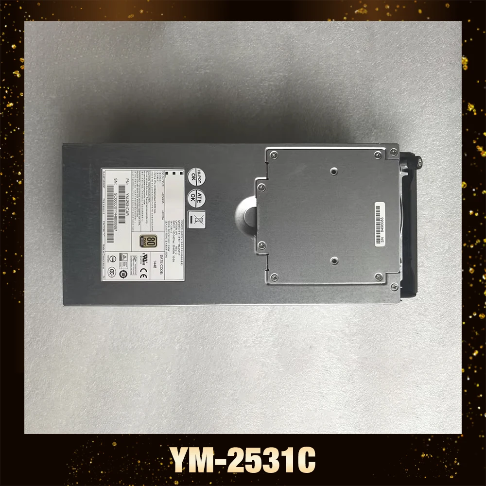 

Оригинальный блок питания шкафа для жесткого диска YM-2531C, артикул: 9CCPSU-0010 Серверный блок питания YM-2531CAR