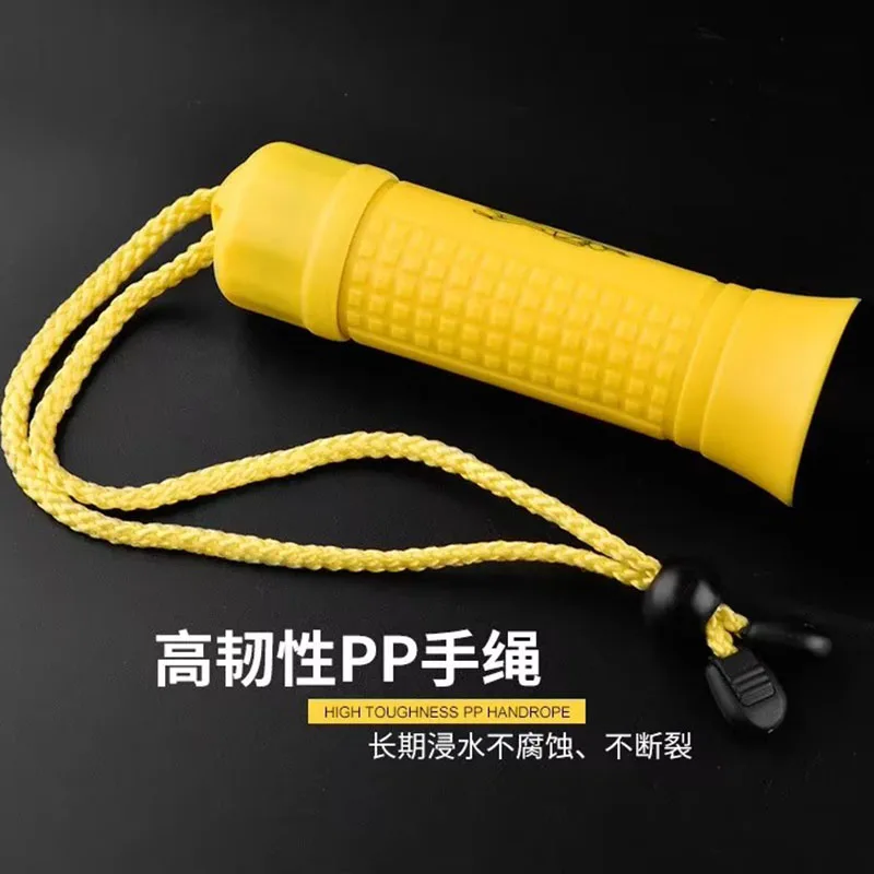 Diving Long-range Flashlight Waterproof Strong Light Night Fishing Light Underwater Disaster Relief Strong Light Lighting