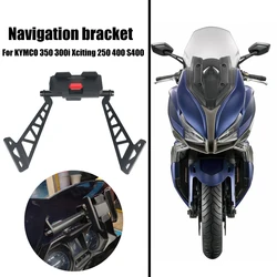 USB Charger Phone Holder Stand Bracket for KYMCO Down Town 350 300i Xciting 250 400 Motorcycle GPS Navigation Plate