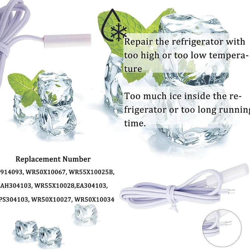WR51X10055 냉장고 해동 히터 온도 조절기 온도 센서 어셈블리 전기 Dropshipping 용 냉장고 부품