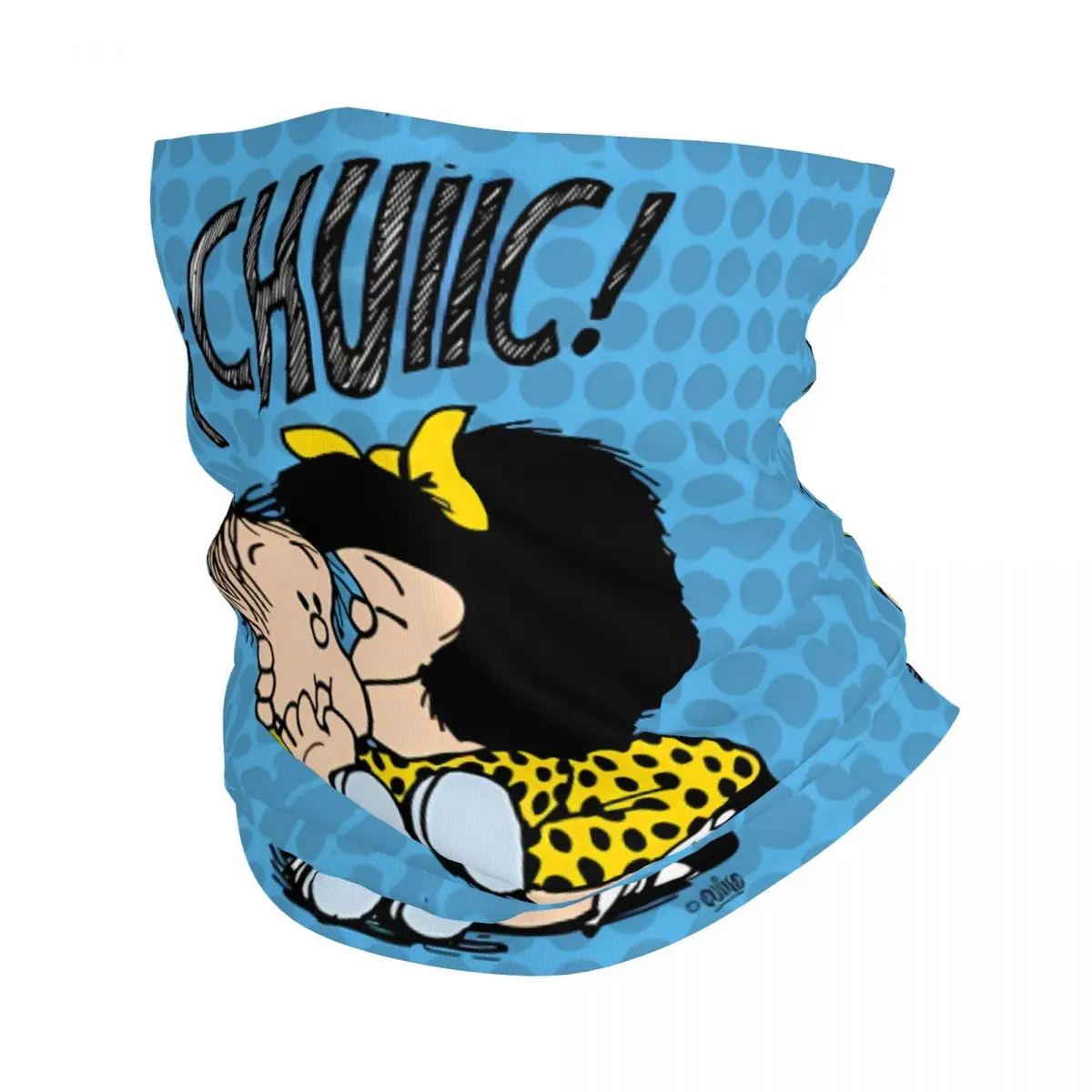 

Comic Girl Chuiic Thin Bandana Neck Gaiter Wrap Scarf Headband Neck Cover