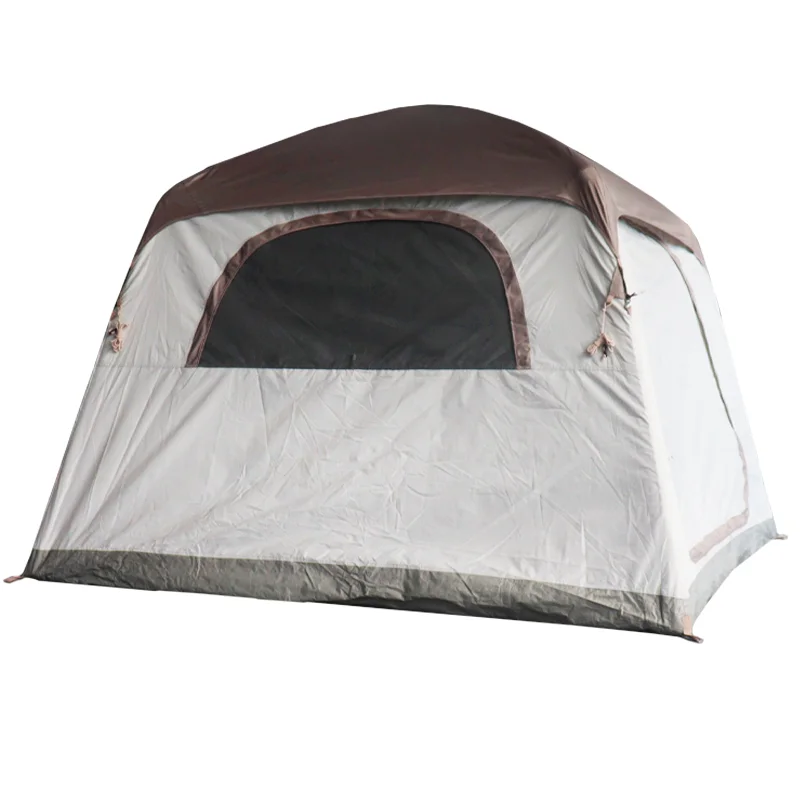 Factory Outlet Inflatable Tent Double Layer UV Resistant Camping Tent with Pump Waterproof Automatic Camp Tent for 3-5 People