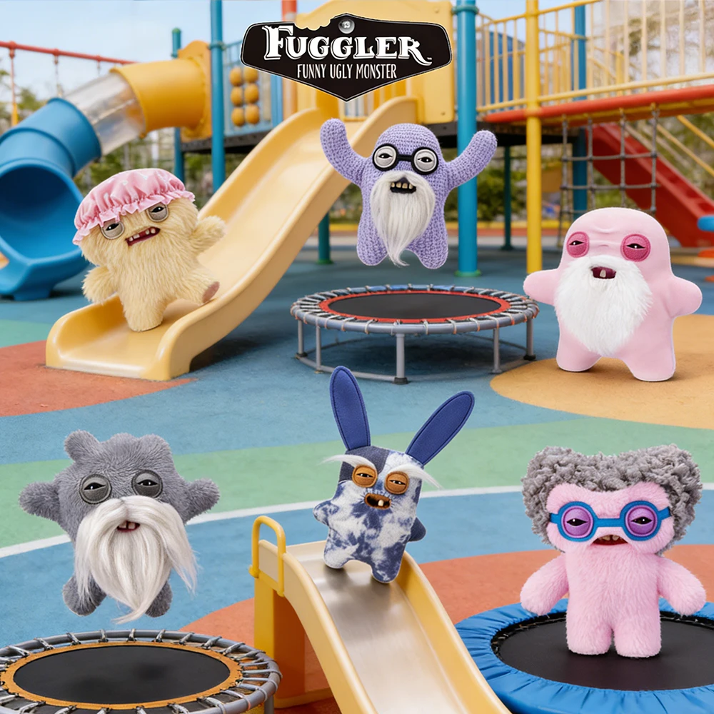 

Плюшевая кукла FUGG OLD FOGIES Fuggler: Оригинальный уродливый монстр с зубами, мягкая игрушка для детей, коллекционная плюшевая игрушка, подарок в коробке