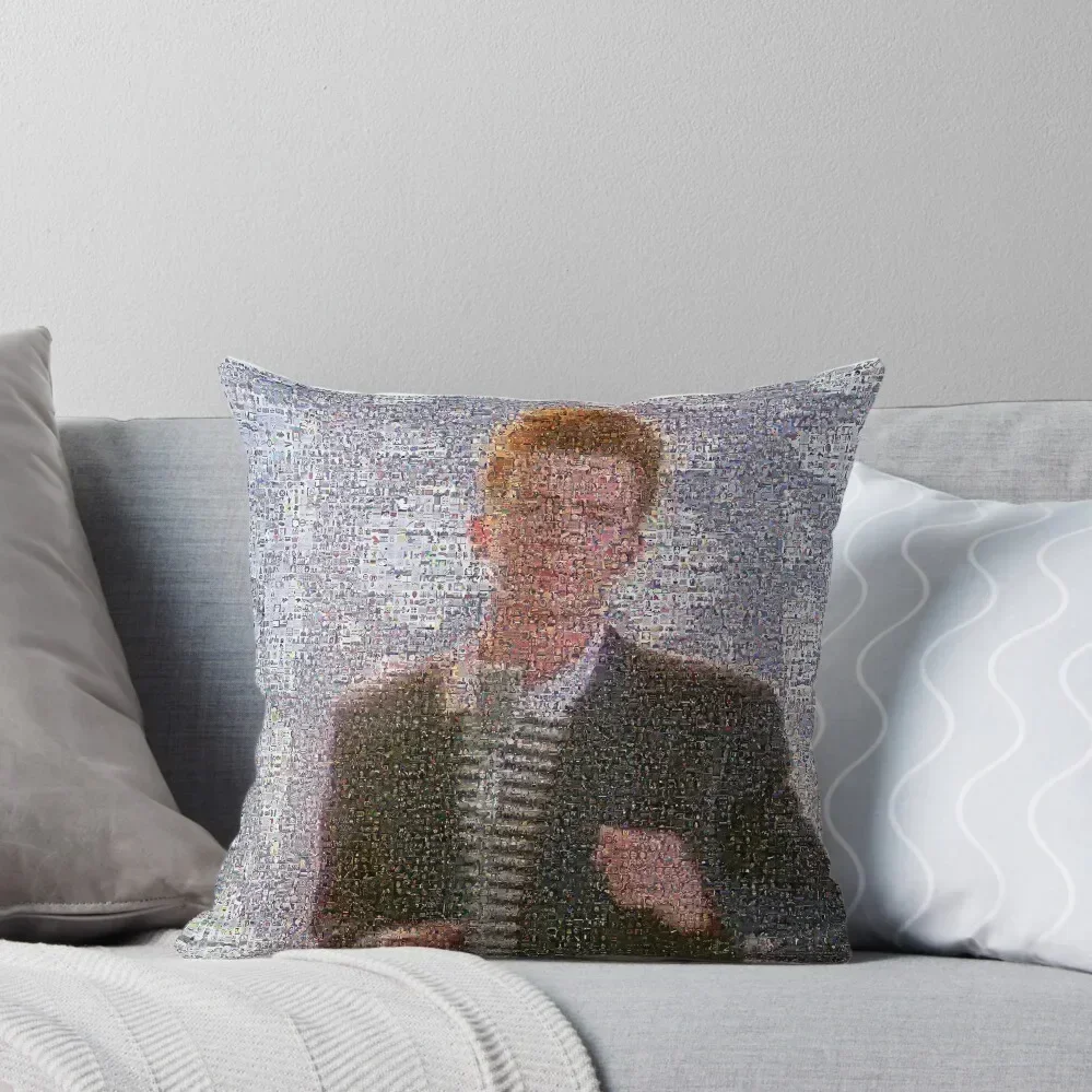 

Never gonna give you up Throw Pillow Decorative Cushions For Luxury Sofa Christmas Pillowcase Pillow Case Christmas pillow