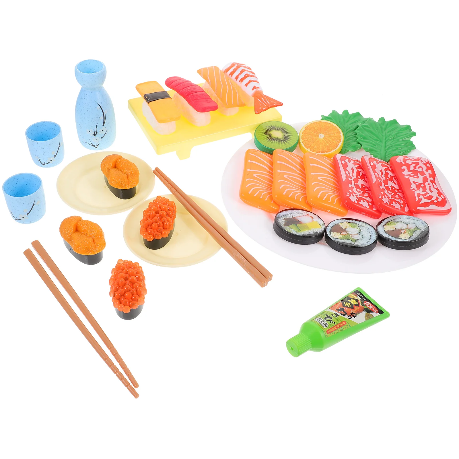 

Mini Food Toys Simulation Sushi Miniature Model Prop Decor Cooking Fake Kitchen Simulated House Child