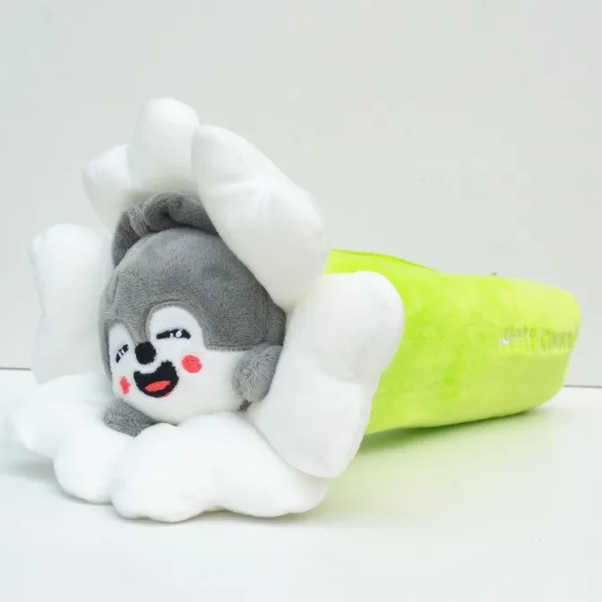 SKZOO Peripheral Doll Plush Kpop Idol Plush Backpack Bag Hair Rope Lamp Protective Cover Phone Card Holder Storage Bag Fans Gift