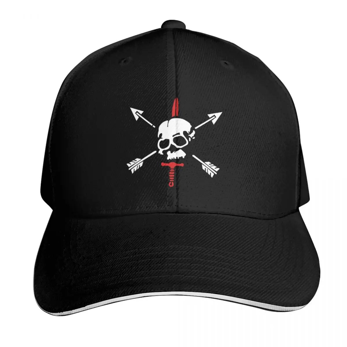 Nous Defions (Special Forces) Baseball Cap Adjustable Buckle Closure Moisture Wicking Quick Dry Curved Brim Classic Fit