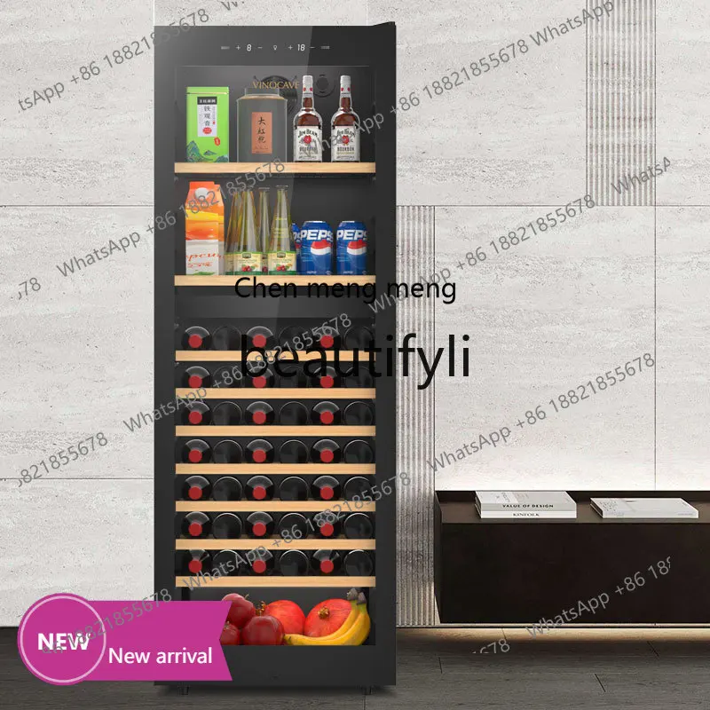 

x New Ice Bar Household Refrigerator Beverage Tea Preservation Red Wine Cabinet Constant Temperature Wine Cabinet X