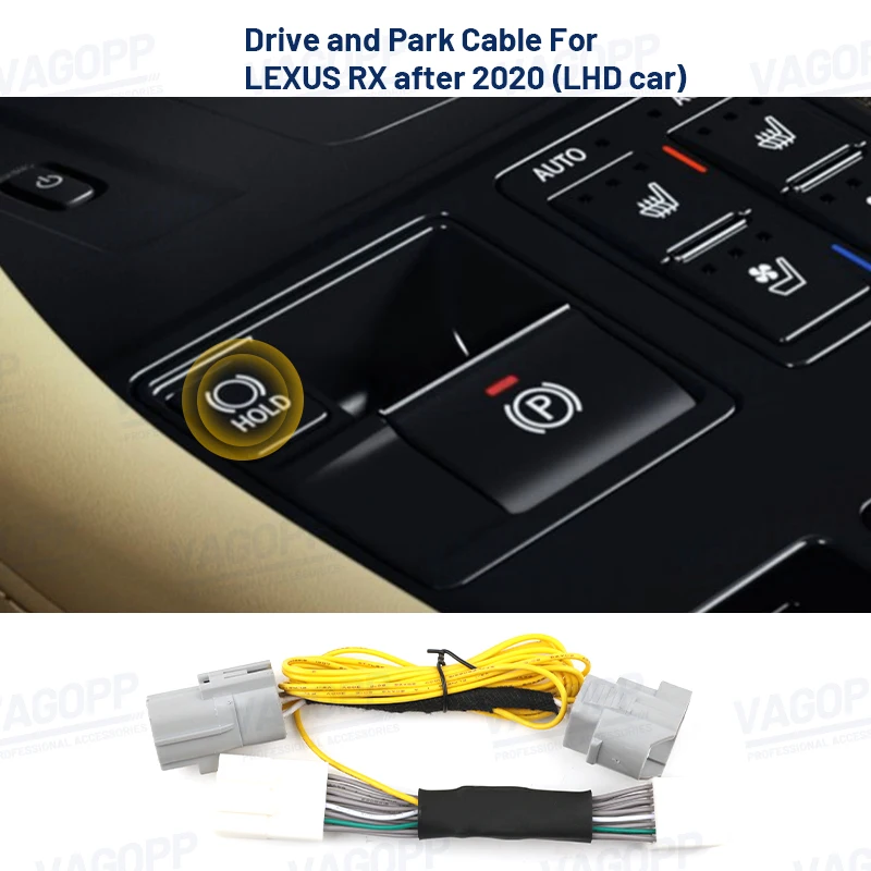 For LEXUS RX NX Brake Hold Function Turn on Interface Device Cable Automatically Electronic Accessories Right /Left-hand Drive