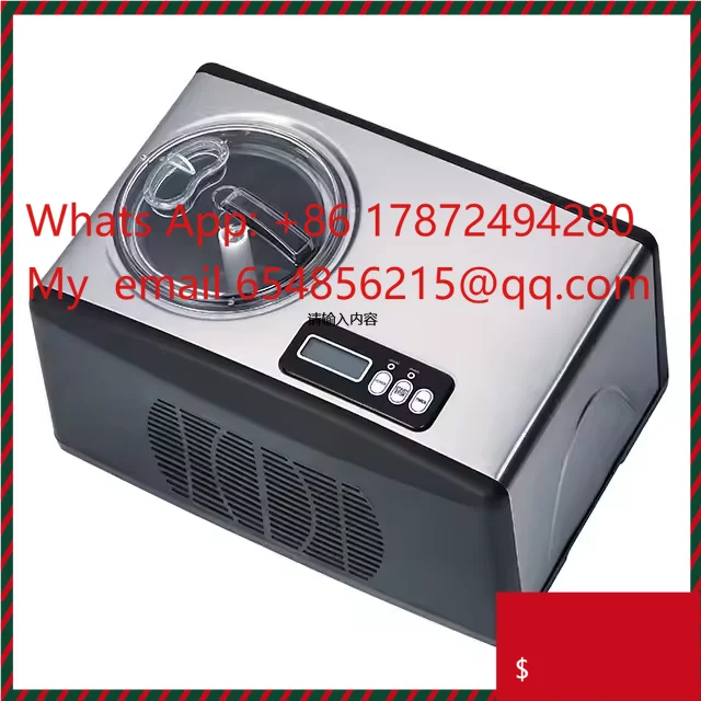 

Портативная машина для приготовления мягкого мороженого и йогурта Ome на 1,5 л с функцией заморозки фруктов, 32 см