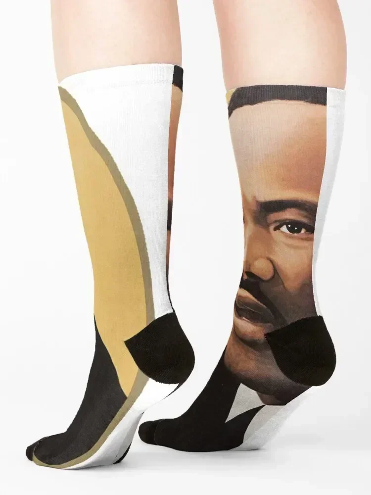 mlk jr Socks Non-slip winter gifts Soccer Women's Socks Men's
