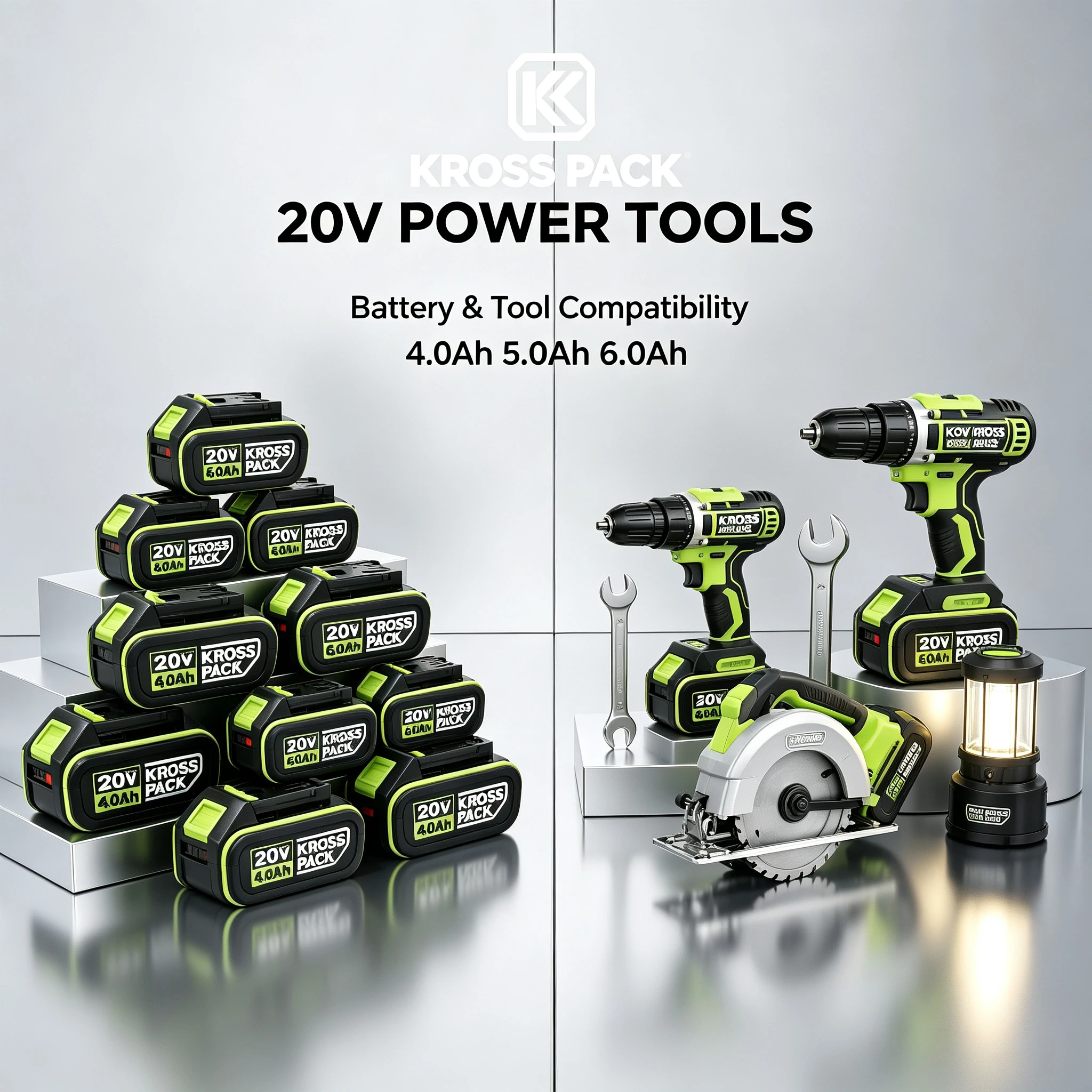 Rechargeable WORX 20V 6.0/4.0Ah Lithium‑ion Battery WA3551 WA3553 WA3641 Overheat Protection Replacement Power Tool Battery
