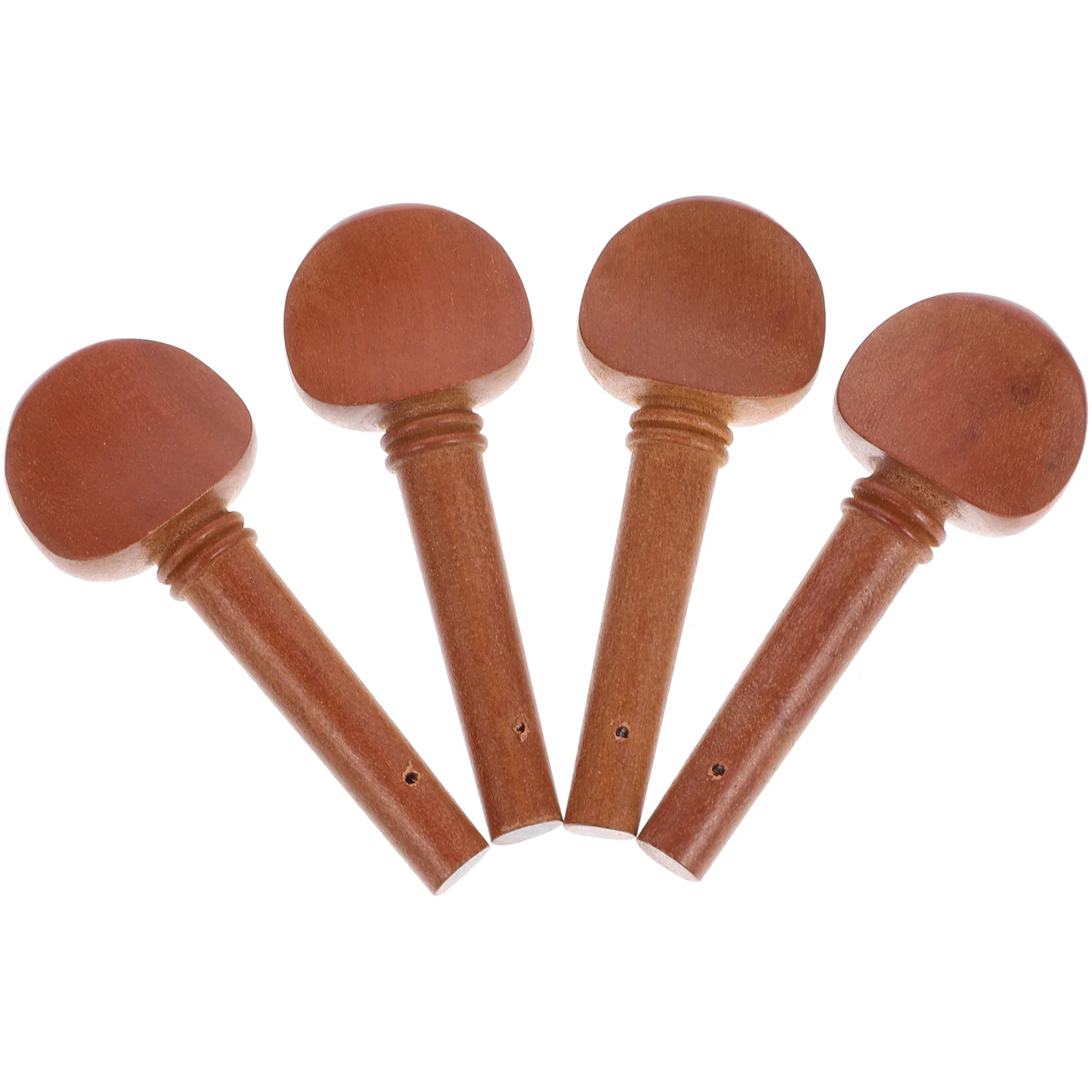 4 قطعة أوتاد الكمان الخشبية مصنوعة يدويًا على شكل عين السمكة ترصيع ناعم ومستقر للاستخدام الاحترافي ملحقات الآلات الموسيقية بأسعار معقولة #4